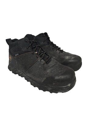 Timberland PRO Men's Mid-Cut Ridgework Comp Toe Work Boots A1OP6 Black Size 12W